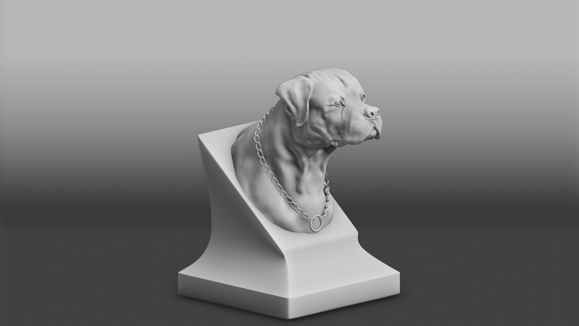 Printable Rottweiler 3D print model_2