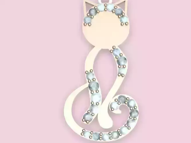 Cat pendant