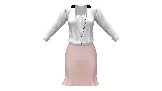 Womens Elegant Skirt Outfit