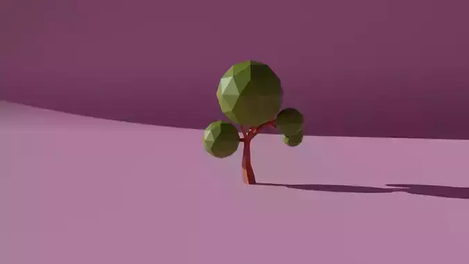 Low Poly Models tree