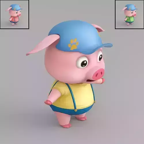 cartoon Pig