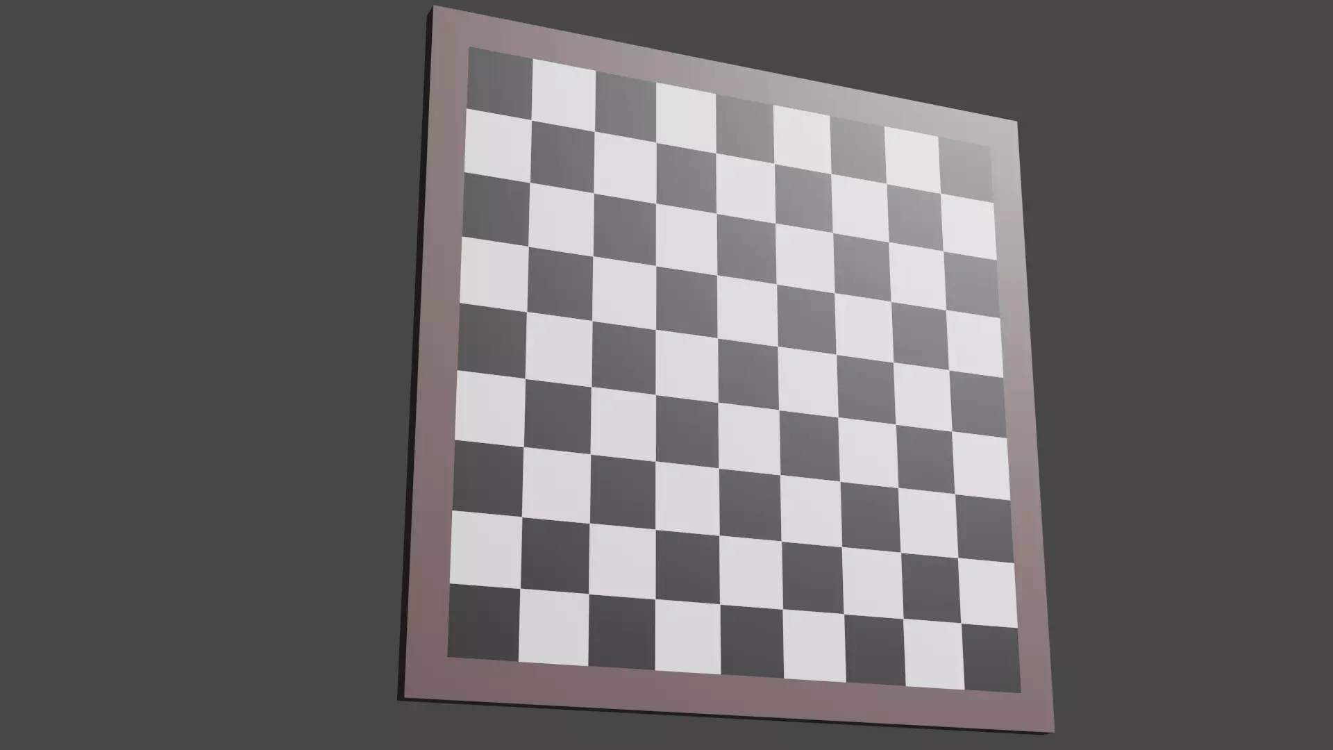 Simple Chessboard Free 3D model_0