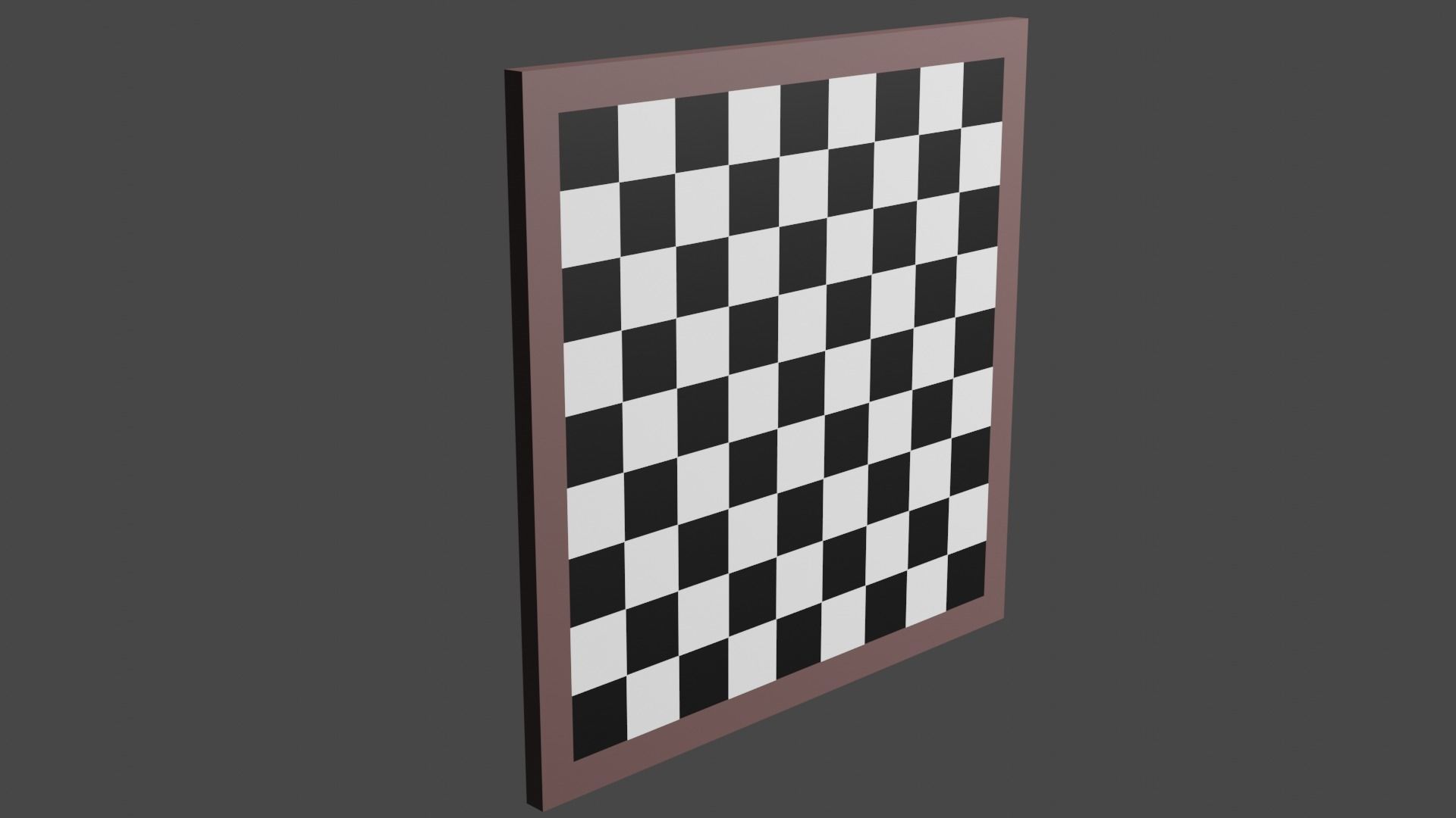 Simple Chessboard Free 3D model_2