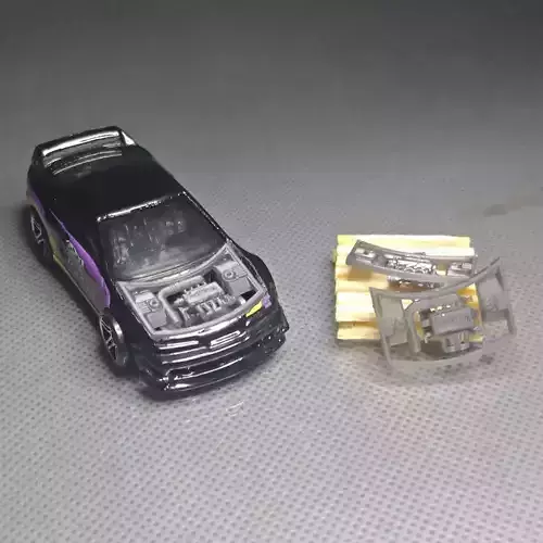 1 64 Scale B18C  Engine Diecast Hot Wheels Integra 3D print model