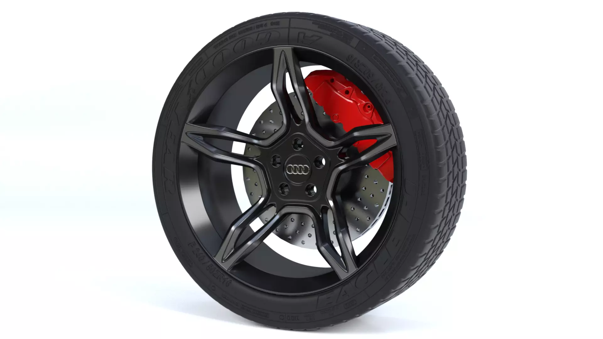 AUDI - wheels Free 3D model