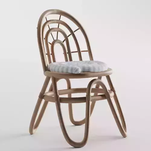 Children rattan chair Elephant en rotin by LesElefantsDuDesign