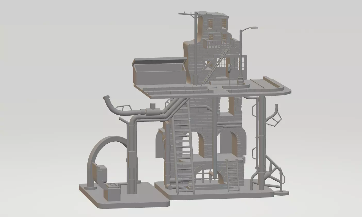 Teenage Mutant Ninja Turtles Secret Headquarters 3D print model