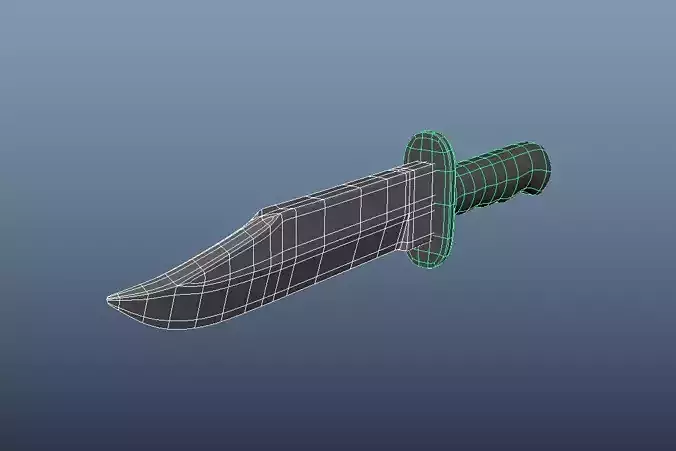 Knife modeling in maya
