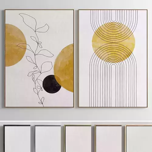 Photo Frame 126 Low-poly 3D model