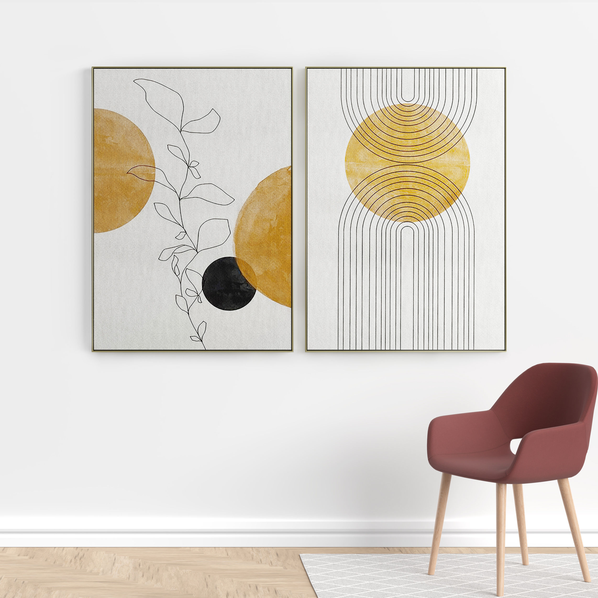 Photo Frame 126 Low-poly 3D model_4