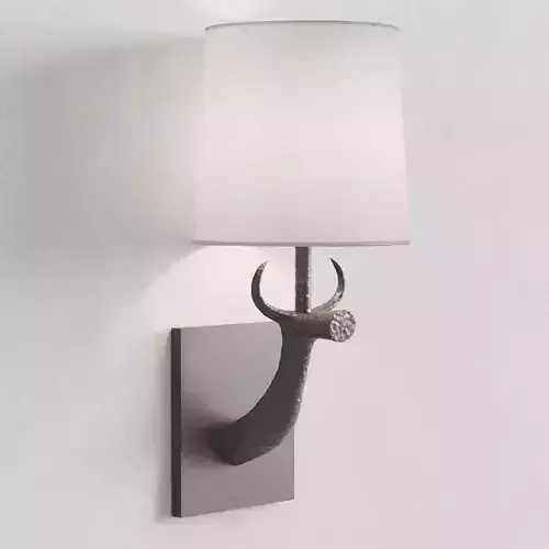 Cow wall light by Porta Romana 3D model