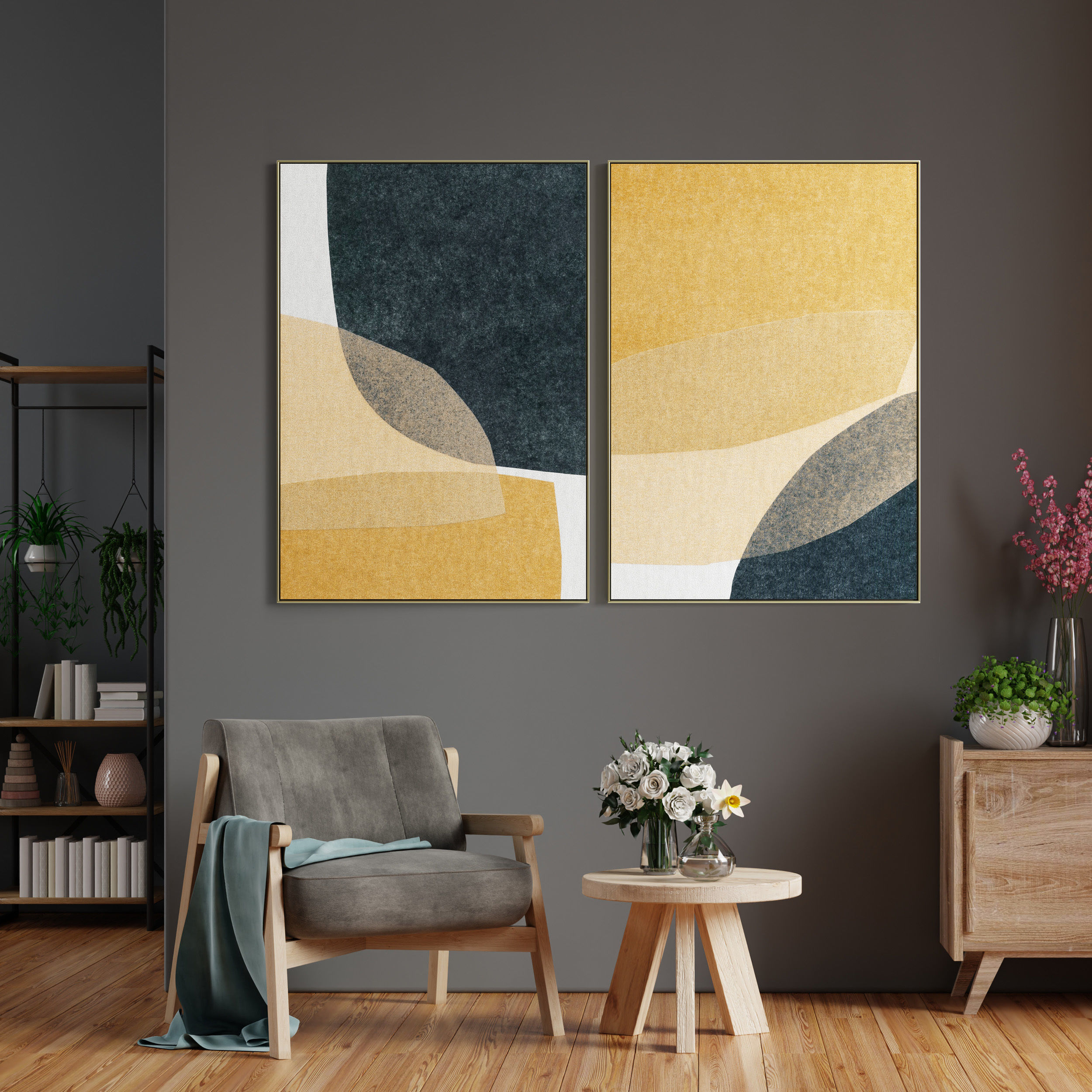 Photo Frame 127 Low-poly 3D model_3