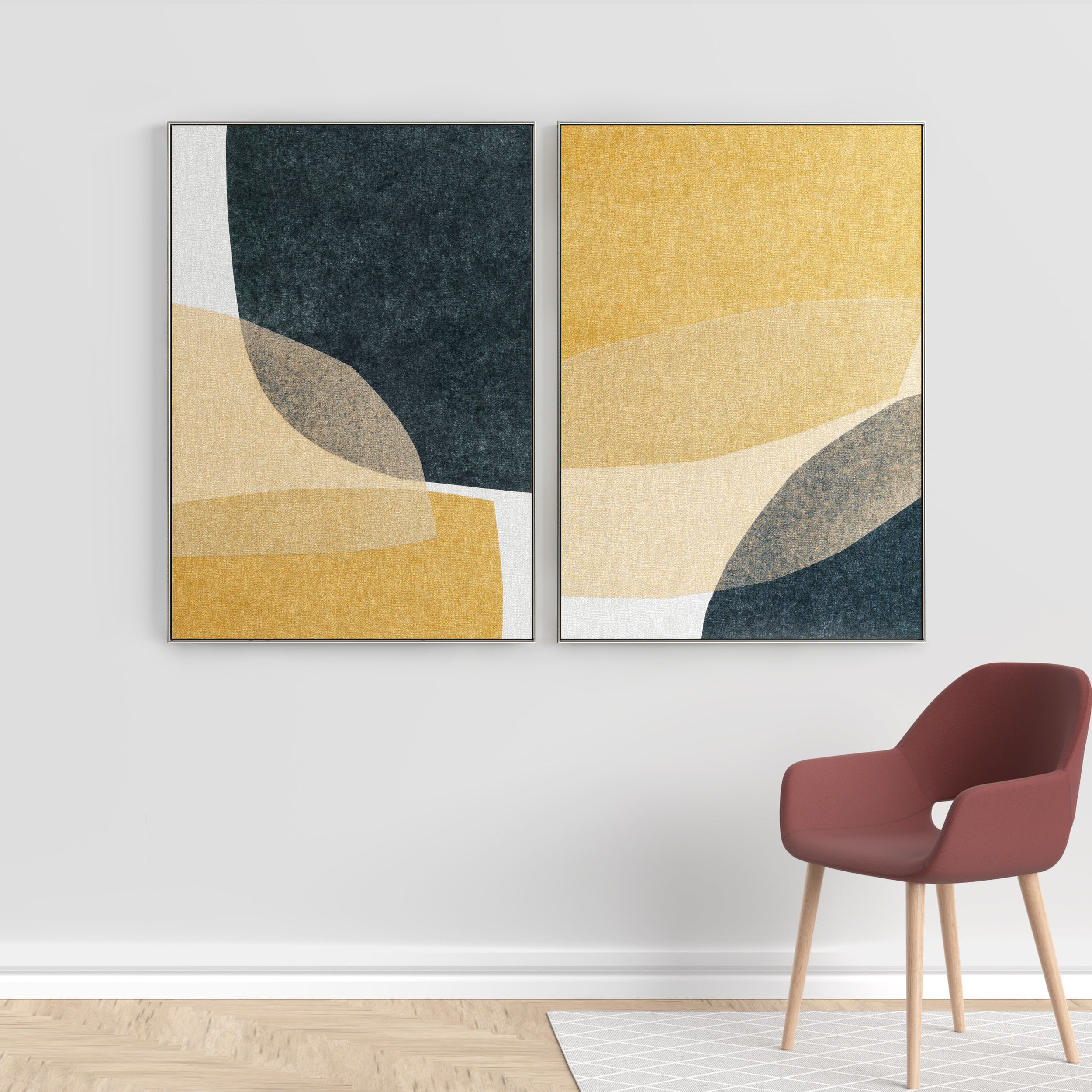 Photo Frame 127 Low-poly 3D model_4