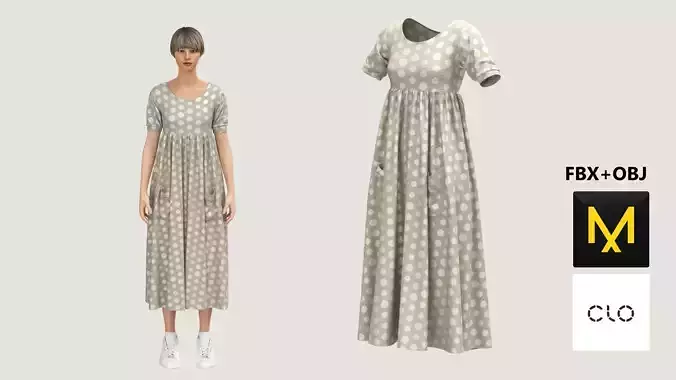 Dress Marvelous Designer