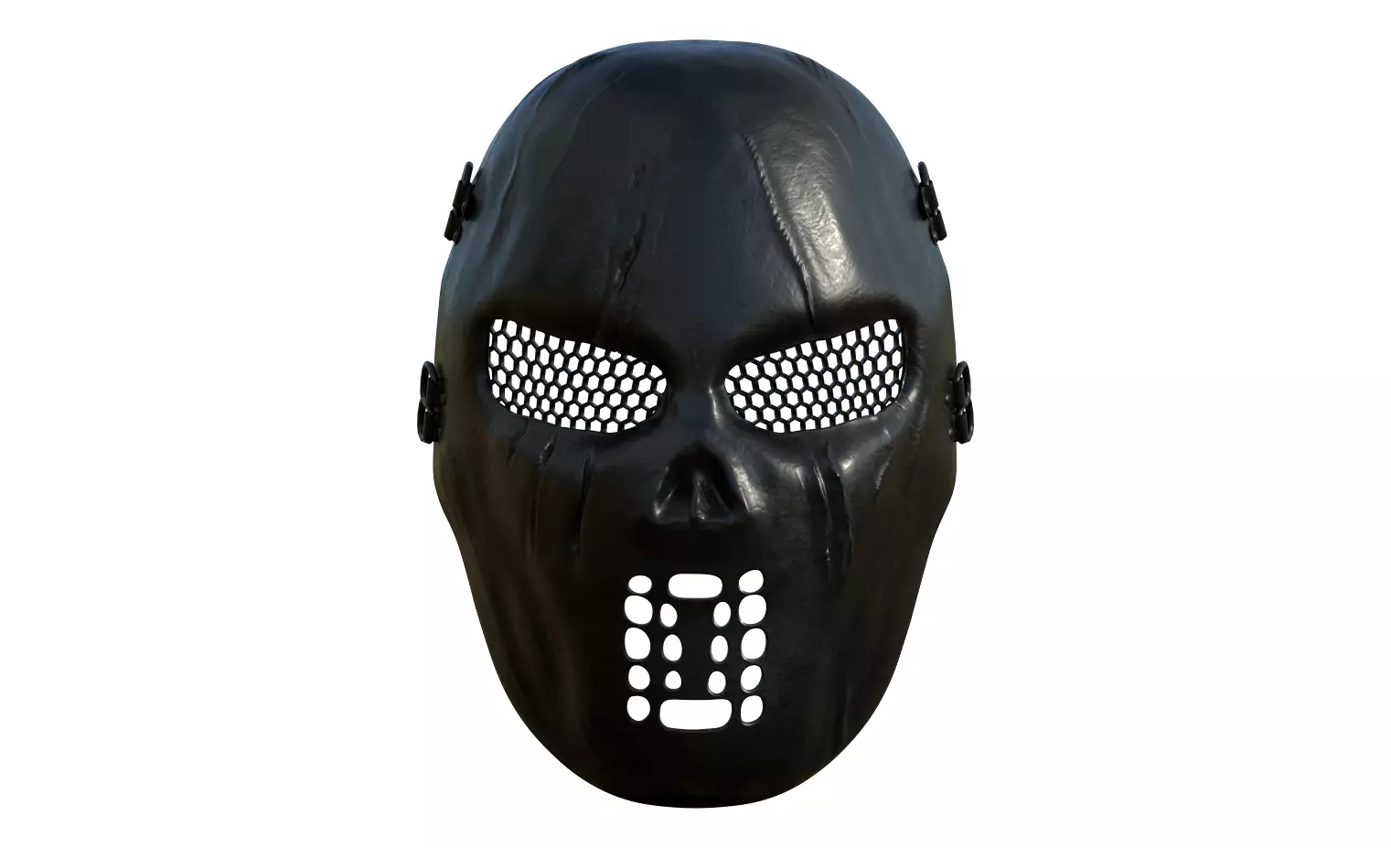 darck mask skull new  3D model_0