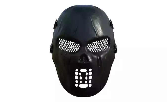 darck mask skull new  3D model