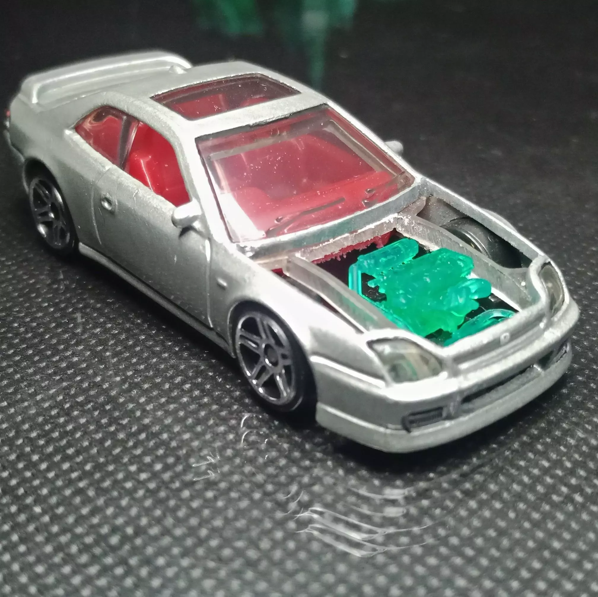 1 64 Scale H22 Engine Diecast Hot Wheels Prelude 3D print model_0