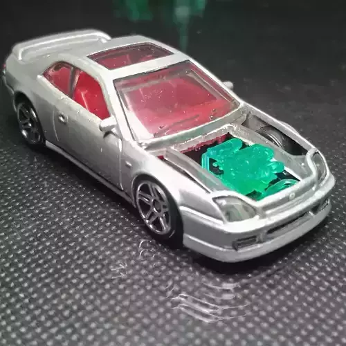 1 64 Scale H22 Engine Diecast Hot Wheels Prelude 3D print model