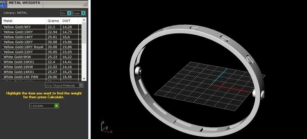 Bracelet Model 1230 3D print model_3