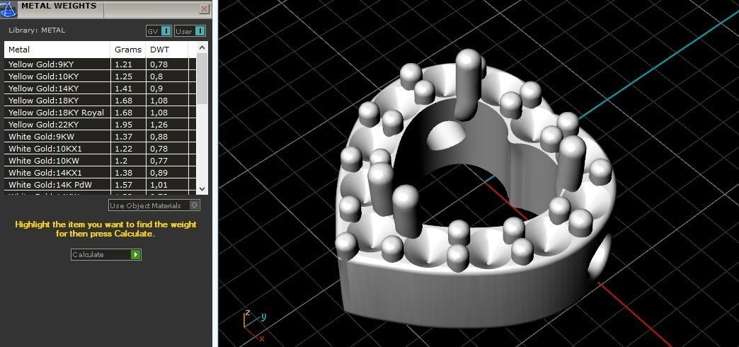 Heart pendant Model 1237 3D print model_2