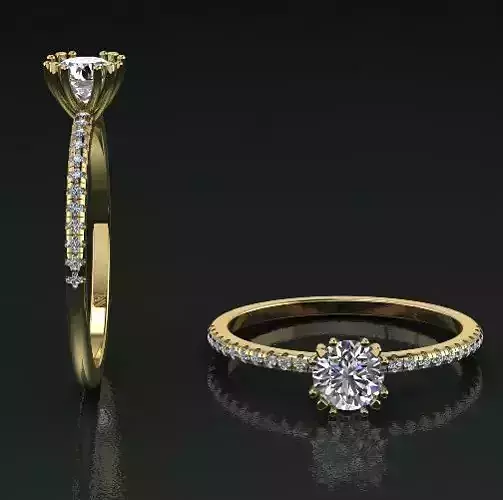 Thin Wedding ring Model 1251