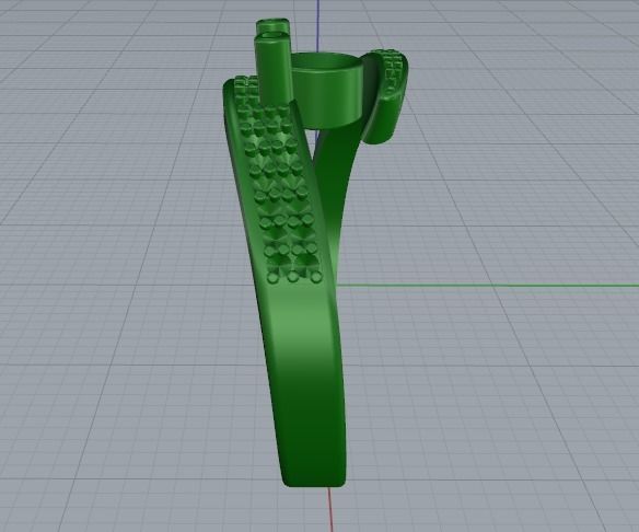 Ring Model 1264 3D print model_8