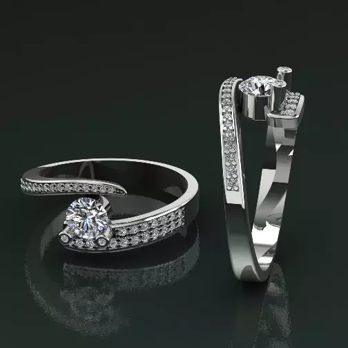 Ring Model 1264 3D print model_0