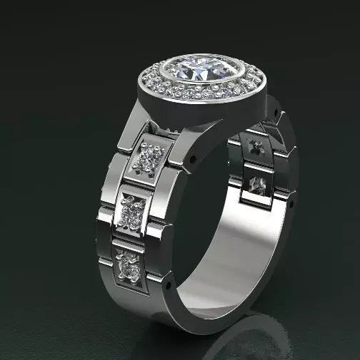 Ring Model 1262 3D print model_0