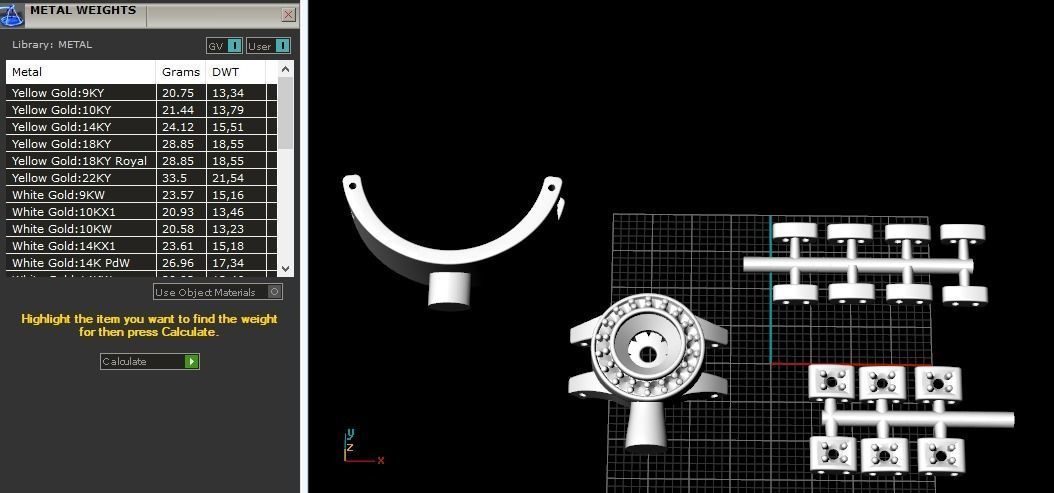 Ring Model 1262 3D print model_2