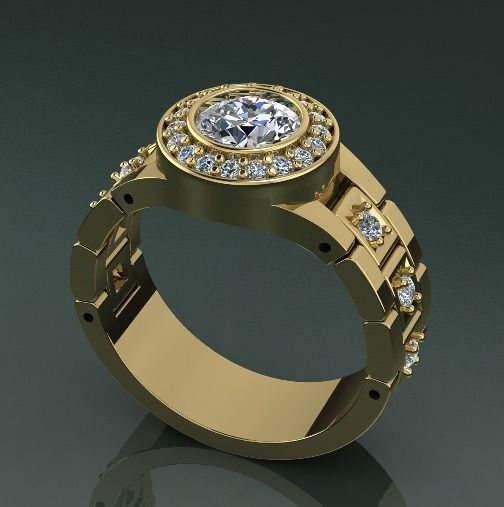 Ring Model 1262 3D print model_1