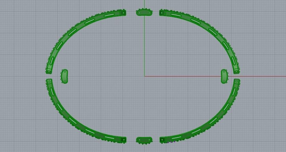 Bracelet Model 1261 3D print model_5