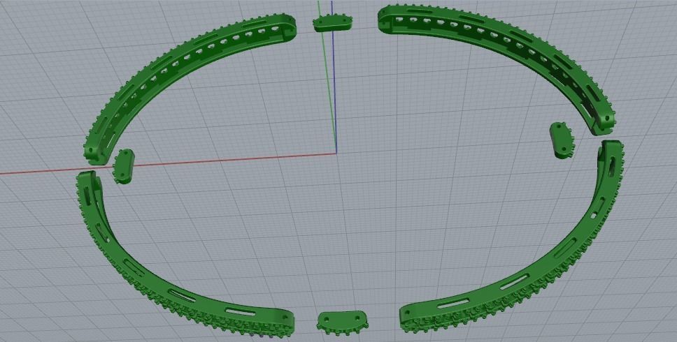 Bracelet Model 1261 3D print model_7