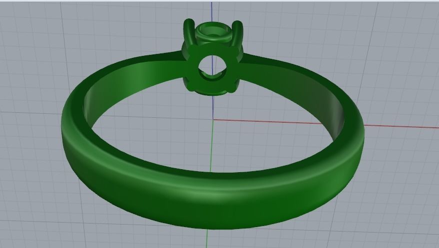 Ring Model 1255 3D print model_9