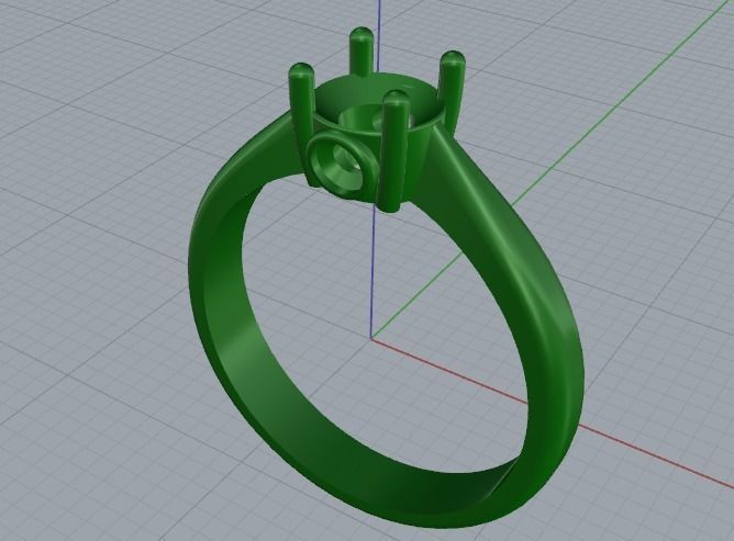 Ring Model 1255 3D print model_7