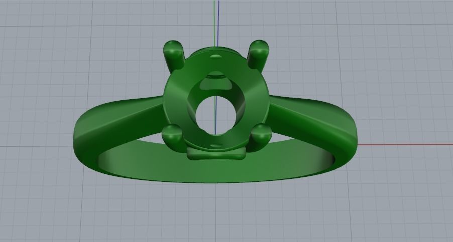 Ring Model 1255 3D print model_10