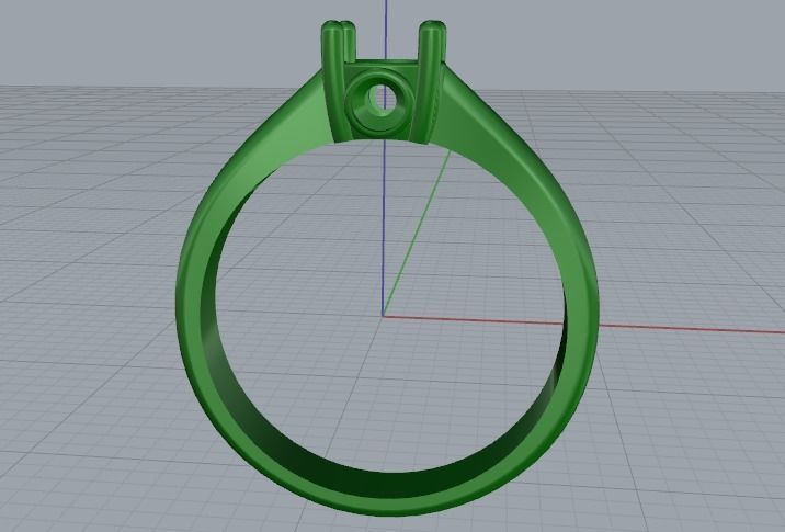 Ring Model 1255 3D print model_8
