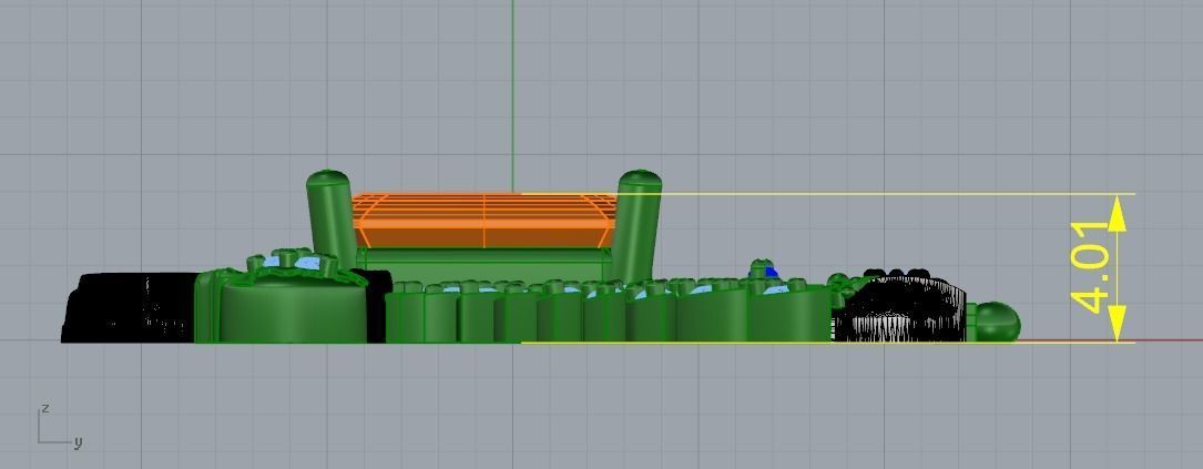 Coat of arms of Russia Model 1272 3D print model_3