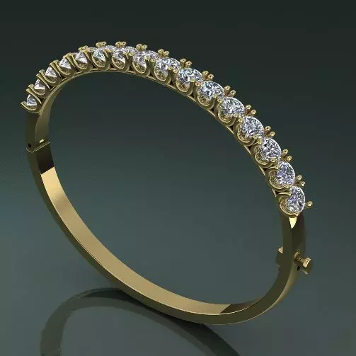 Bracelet Model 1290 3D print model_0