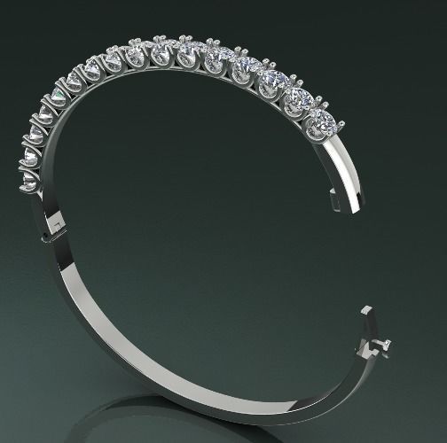 Bracelet Model 1290 3D print model_1