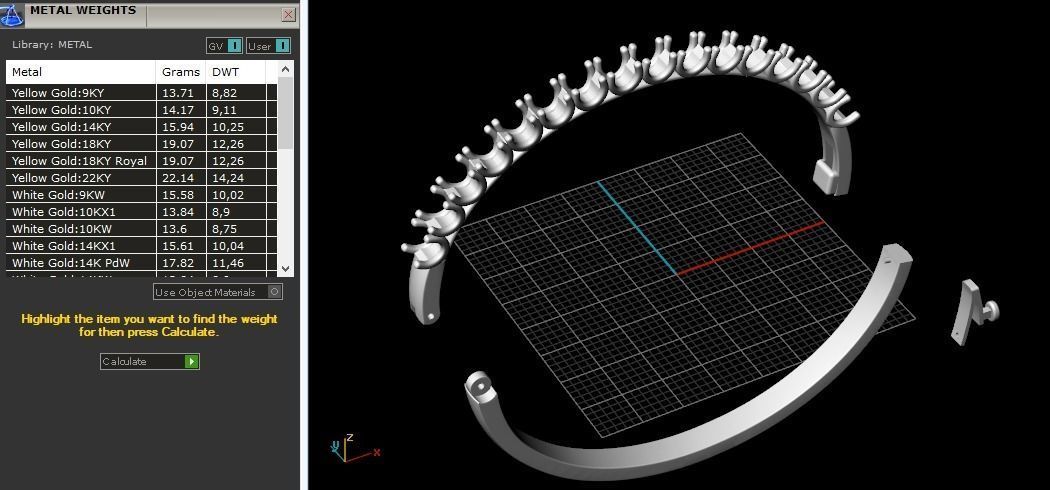 Bracelet Model 1290 3D print model_2