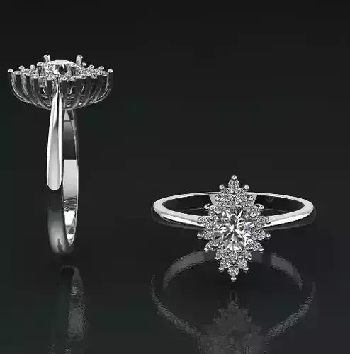 Womens ring Model 1287