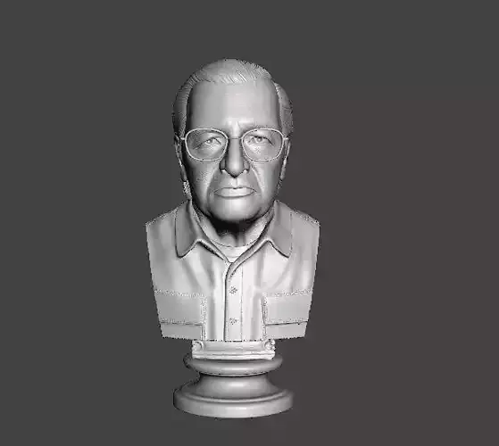 Olavo de Carvalho Escultura Busto 3d 3D print model