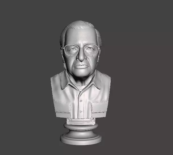 Olavo de Carvalho Escultura Busto 3d 3D print model_0