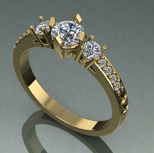 Ring Model 1300 3D print model_1