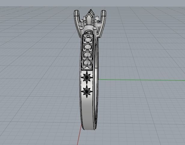 Ring Model 1300 3D print model_9