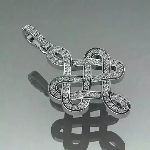 Pendant knot of infinity Model 1314