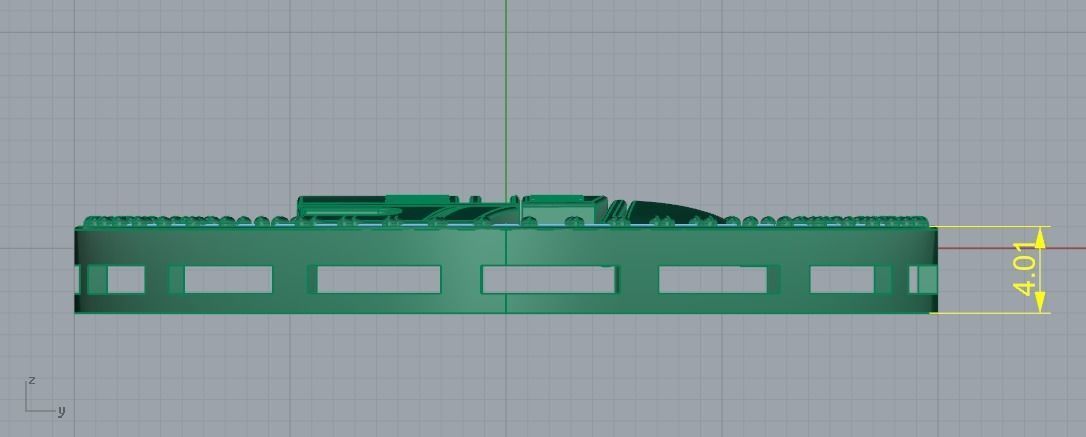 Pendant mosque Model 1311 3D print model_5