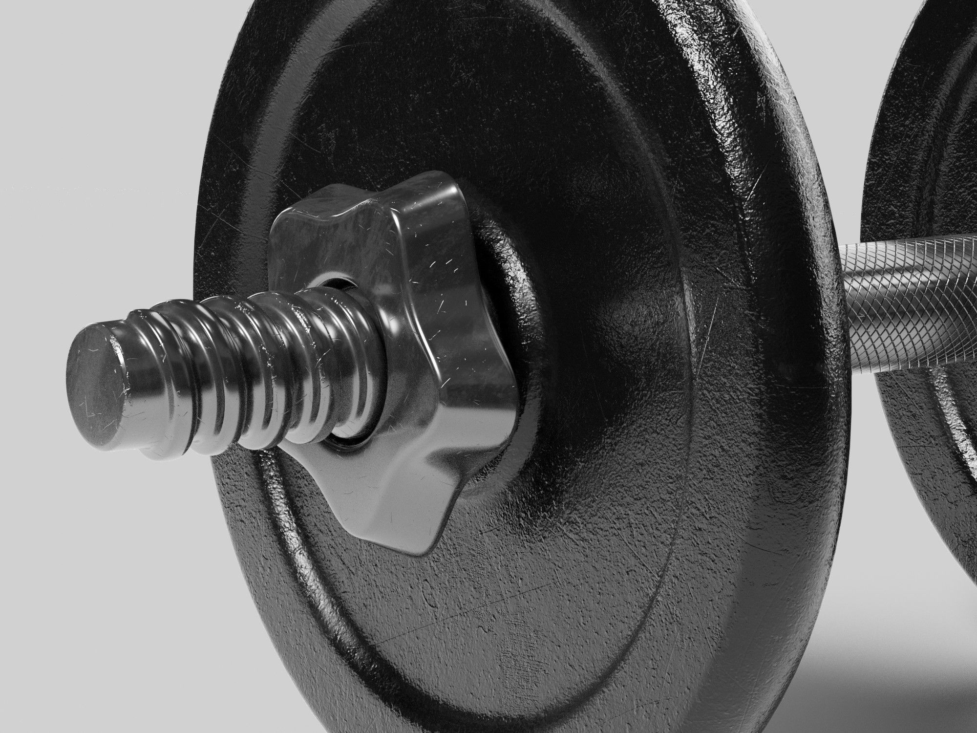 Dumbell 3D model_6