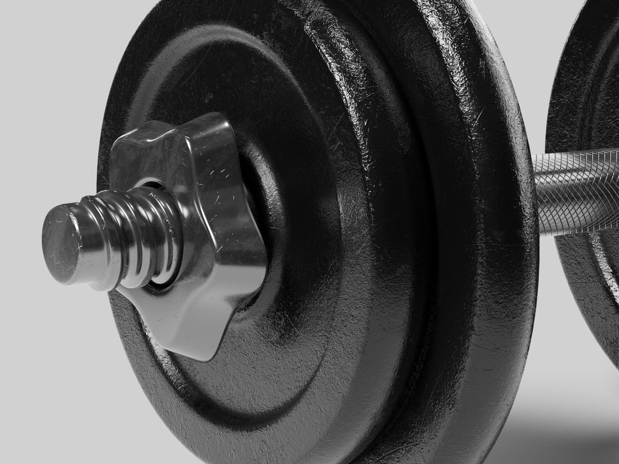 Dumbell 3D model_7