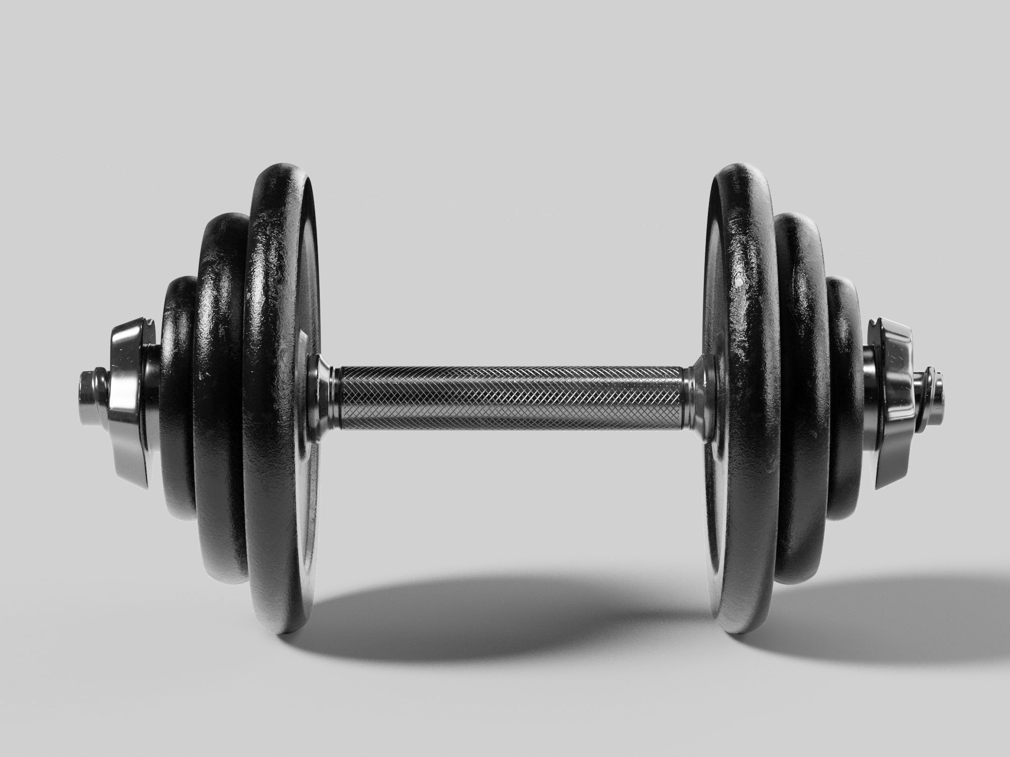 Dumbell 3D model_3